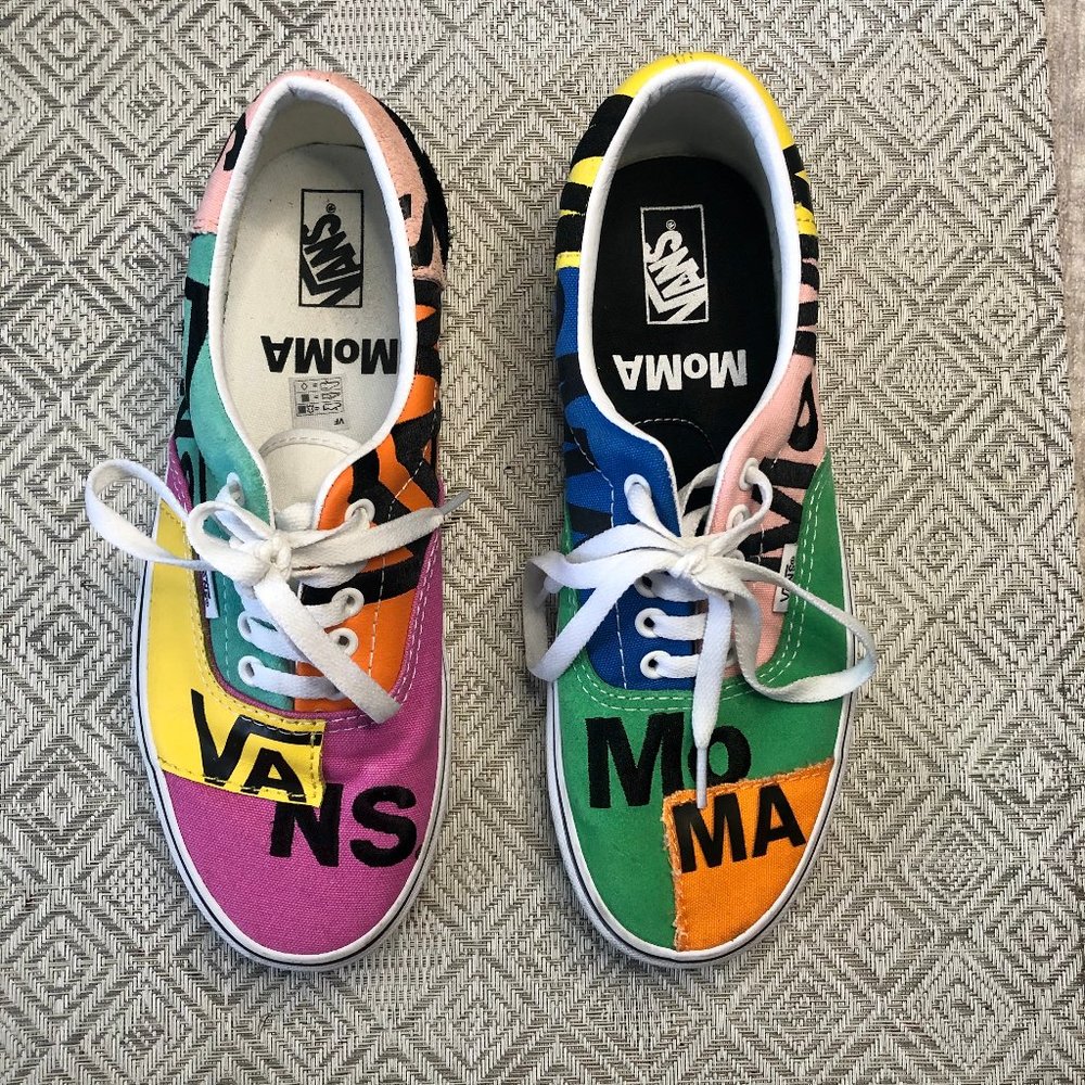 Vans MoMA Patchwork Era Women 9.5 Men 8